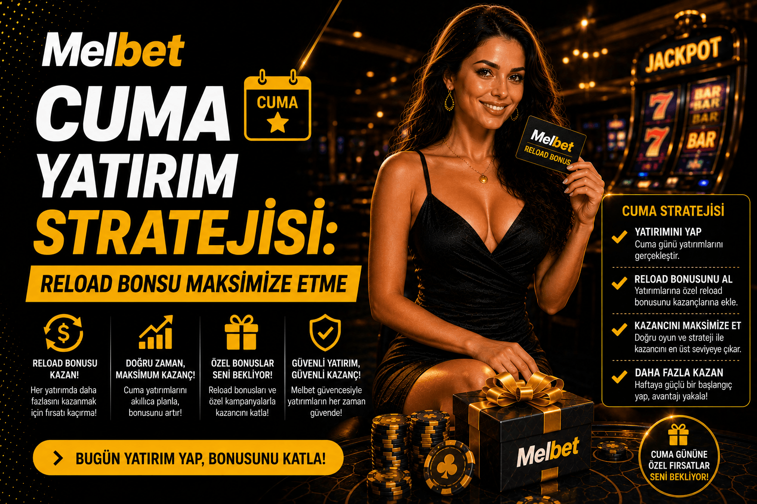 Cuma Yatırım Stratejisi: Reload Bonusu Maksimize Etme