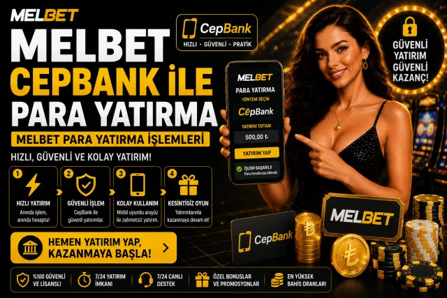 Melbet Cepbank İle Para Yatırma - Melbet Para Yatırma İşlemleri